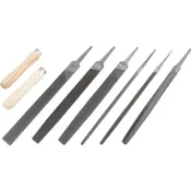 8" DOUBLE CUT ENGINEERS FILESET-8PCE