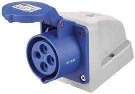 QS Commando Industrial Plug Sockets And Wall Type Socket 220-240V 16A 3 Pin