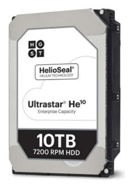 HGST 3.5INCH 26.1MM 10TB 256MB 7200RPM SATA ULTRA 512E ISE HE10 0F27452