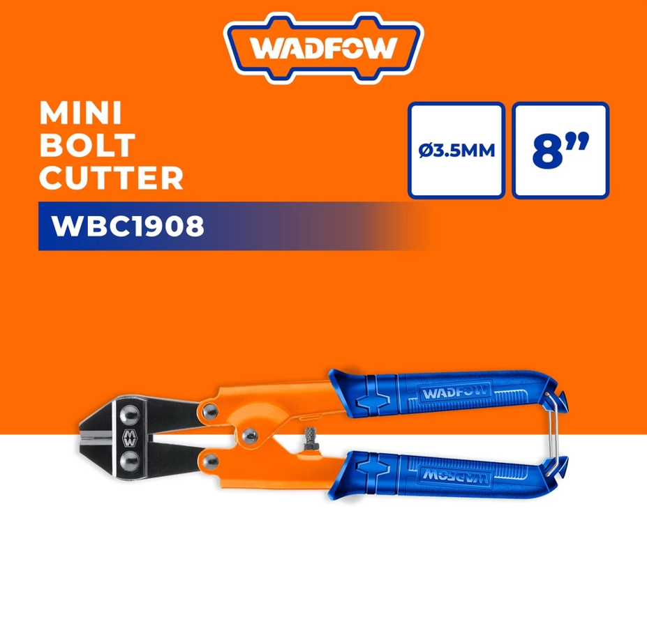 WADFOW MINI BOLT CUTTER STEEL BLADE (8" X 200MM/65MN) (WBC1908)