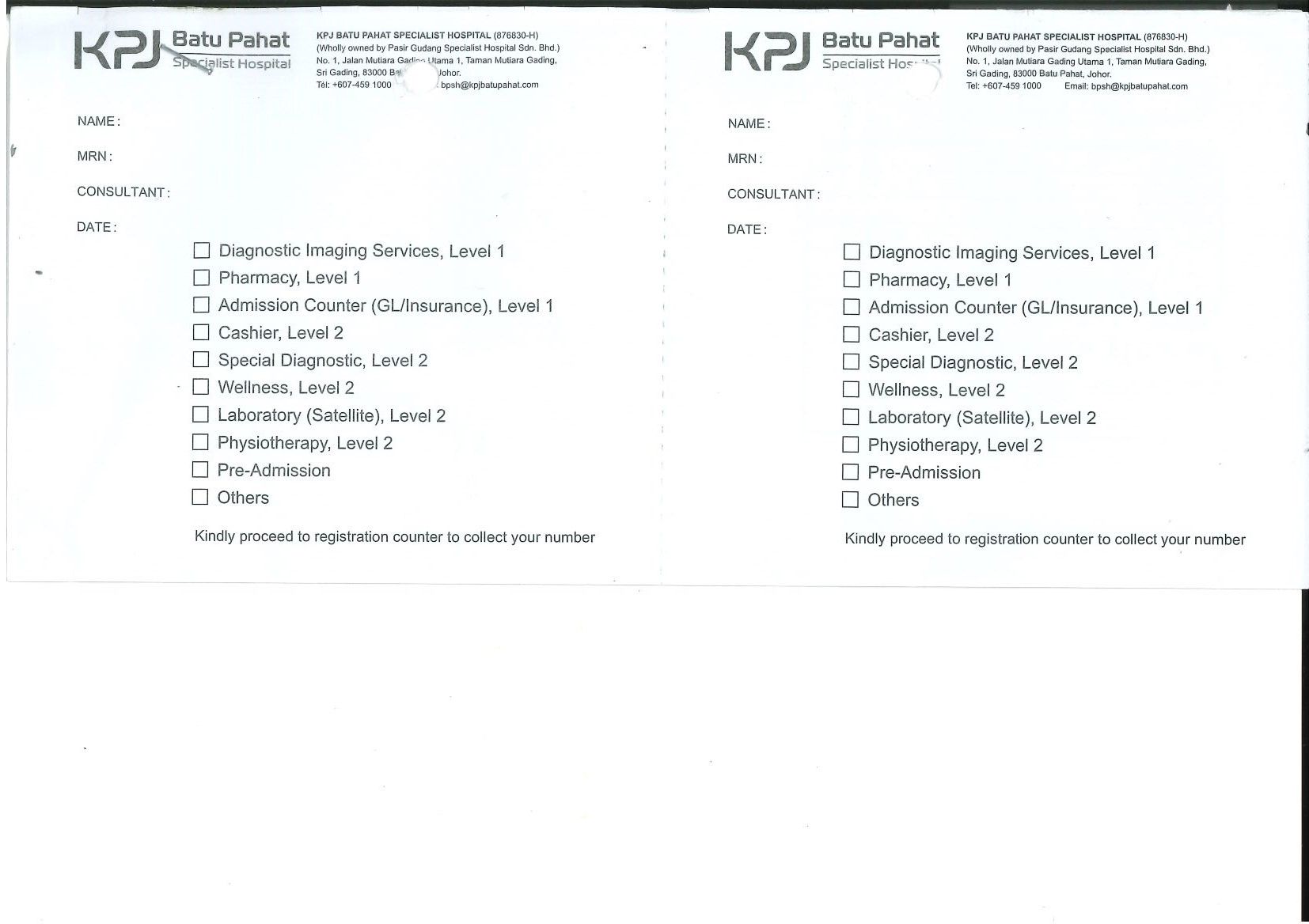 PATIENT REFERAL