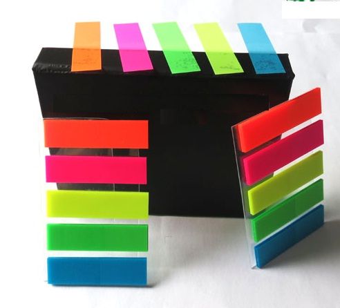 Tape Flag Film Index STICKY PAD 12 mm x 45 mm ( 5 Colour )