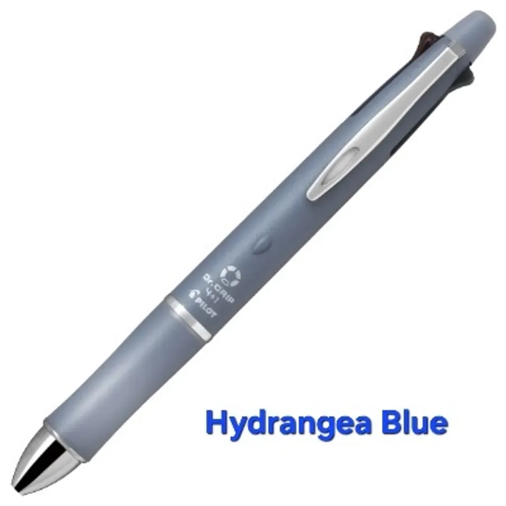 Pilot Dr Grip 4+1 0.5mm Hydrangea Blue Barrel (Botanical Colour)