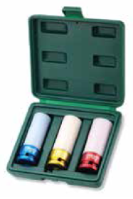 JONNESWAY 1/2" DR. 6PT FLANK THIN WALL DEEP IMPACT SOCKET, SIZE: 17MM