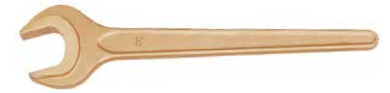 Temo 55mm Safety Single Open Jaw Spanner - Al-Br