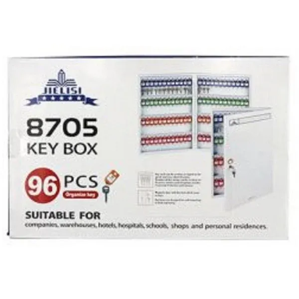 JIELISI 8705 Key Box 96 keys (Metal Key Box)