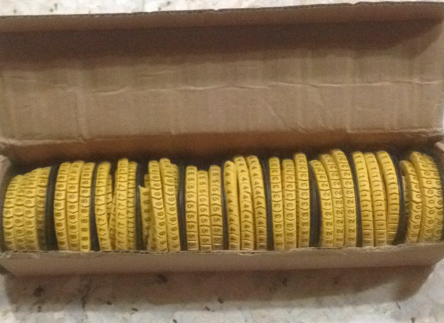 PVC Project use PVC wiring identification tag Cable markers Full pack