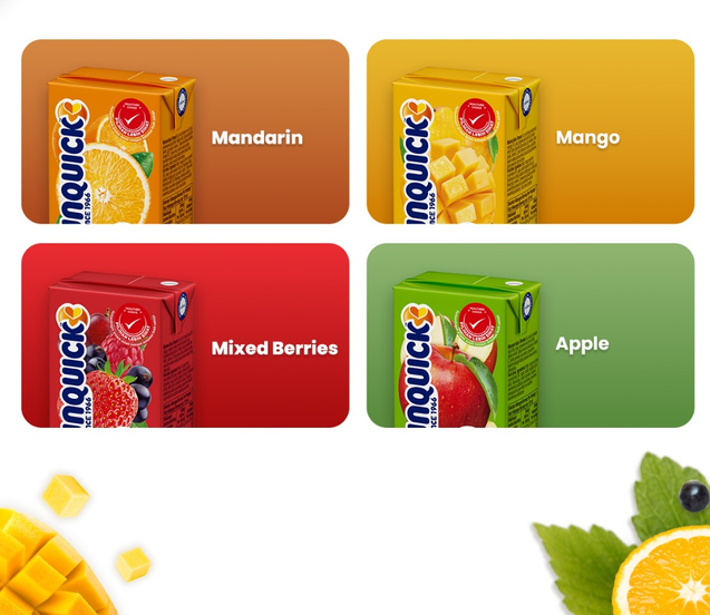 SUNQUICK FRUIT DRINK 5S X 125MM (ALL FLAVOUR)