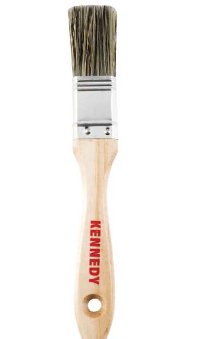 NA * KENNEDY 1''PAINT BRUSH WOODEN HANDLE (KEN9070250K)