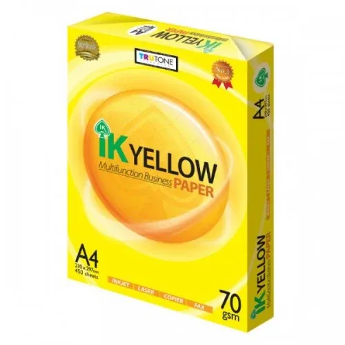 IK Yellow (Indah Kiat) A4 paper 70 gsm 500 Sheets