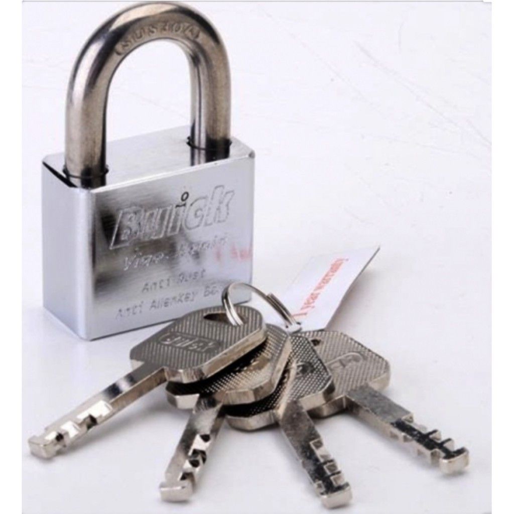 40mm/ 50mm/60mm BUICK ORIGINAL PADLOCK STAINLESS STEEL