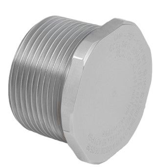 CMP 757 BRASS NICKEL PLATED HEX HEAD STOPPING PLUG M25