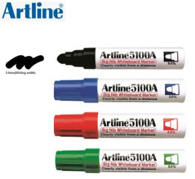 Artline Whiteboard Marker 5100A 5mm Nib