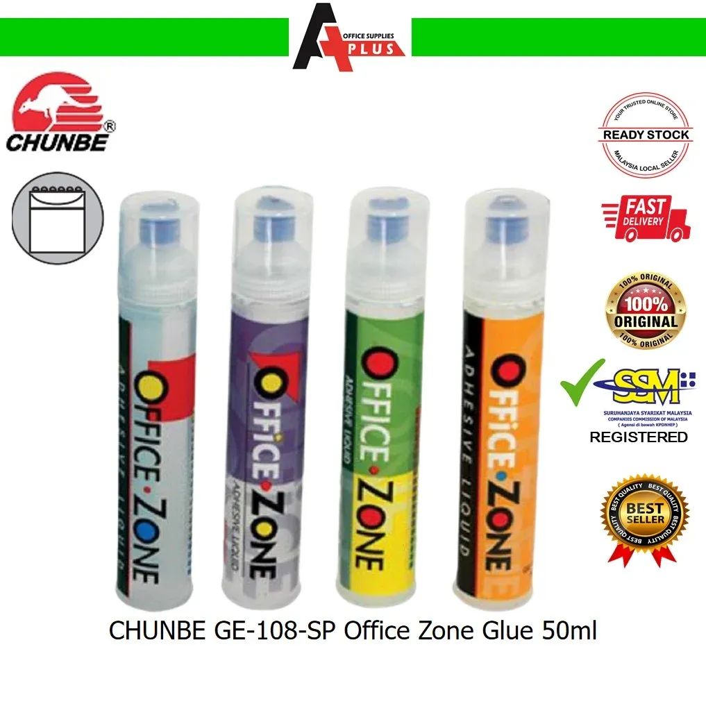 CHUNBE Water Glue Office Zone GE108-SR 50ml / Gam Cecair