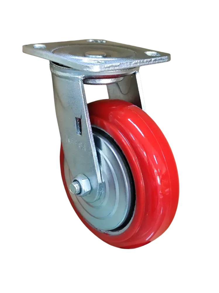 QP Extra Heavy Duty PU Wheel Castor 4"