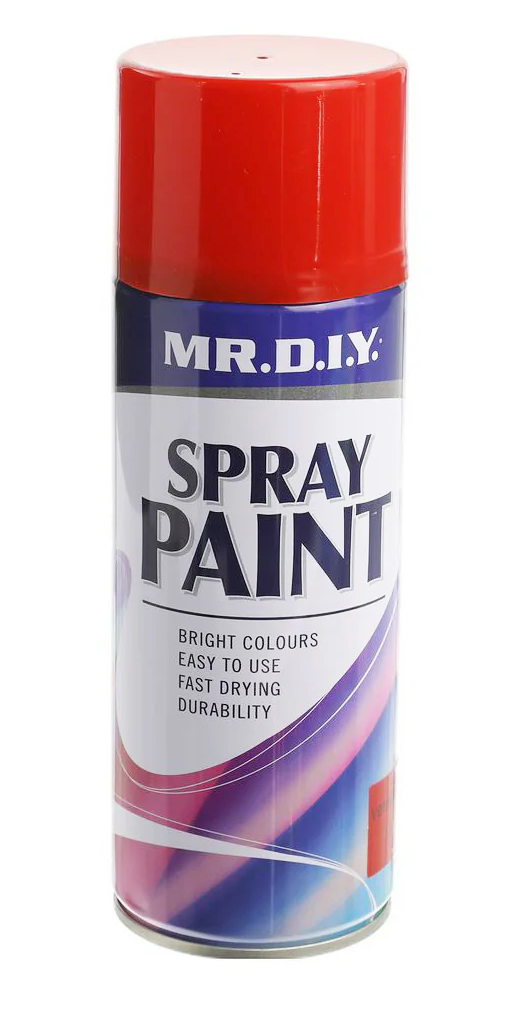 (MR.DIY) Spray Paint Vermillion #15 400ml