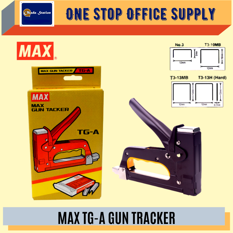 MAX GUN TACKER STAPLER TG-A / Max / Gun Tacker / Stapler / TG-A / Max Stapler / Max Gun Tacker Stapler