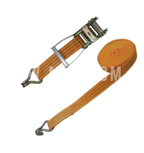 2" x 10M x 5 Tons Heavy Duty Ratchet Strap Tie-Down With Metal Lock