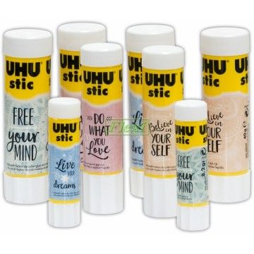 UHU STIC 8.2G PASTEL EDITION 24PCS