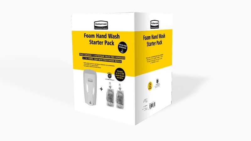 *Rubbermaid Commercial Products 1100ml Soap Dispenser for Auto Foam