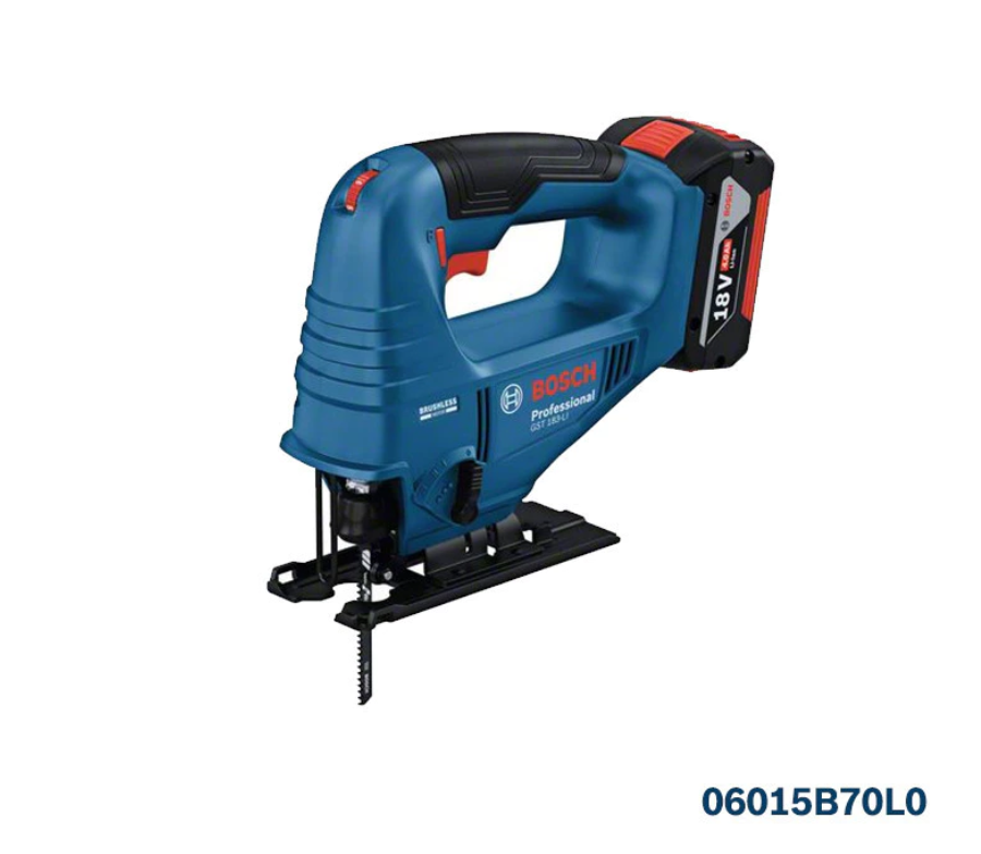 BOSCH GST 183-LI PROFESSIONAL CORDLESS JIGSAW (SET) (06015B70L0)
