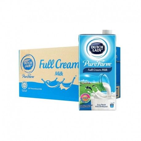 Others *Dutch Lady UHT Milk - Full Cream [CARTON] 1 L X 12