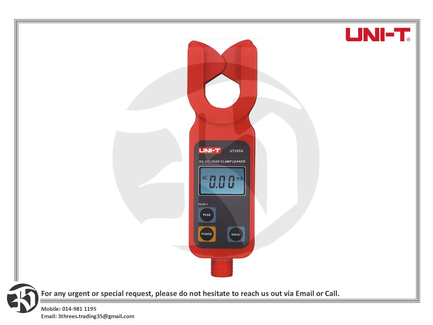 UNI-T UT255 Series High Voltage Clamp Ammeters