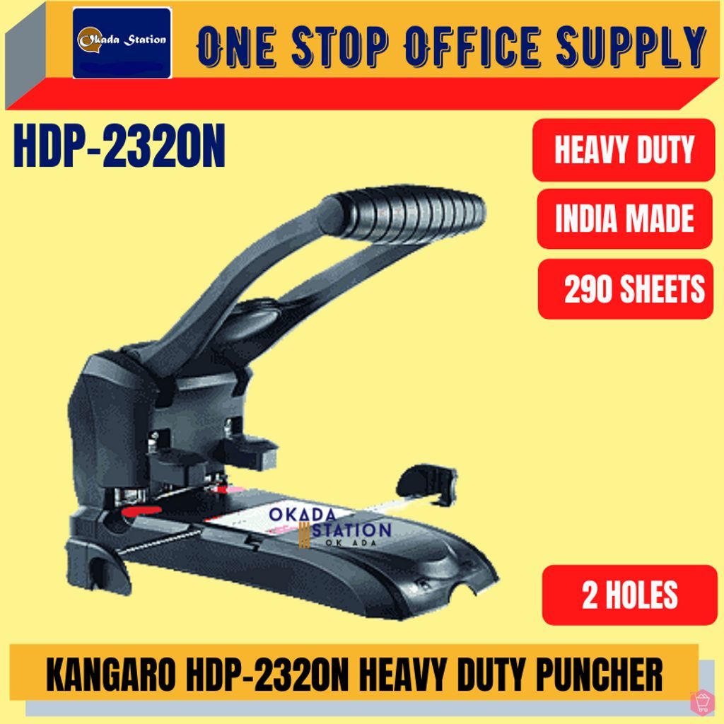 KANGARO HDP-2320N HEAVY DUTY PUNCHER -CAPACITY-280'S/ PUNCHER / KANGARO / HEAVY DUTY