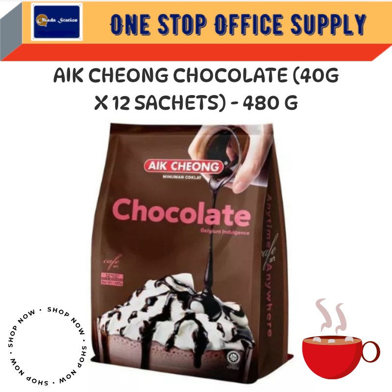 AIK CHEONG Chocolate pack 12 x 40g / Aik Cheong / Chocolate / 480g / Aik Cheong Chocolate Pack