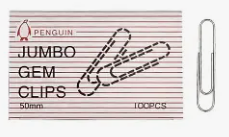 Jumbo Gem Clips 50mm (Giant Clip 2")