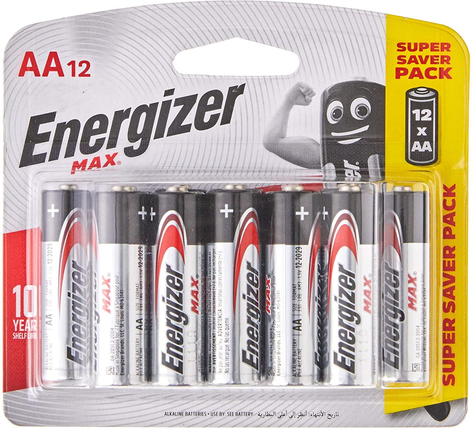 Energizer AA (12 pcs/pack)