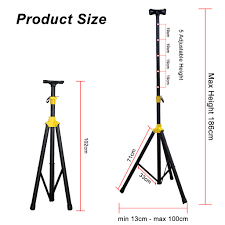 Speaker Stand Heavy Duty Speaker Stand Professional Karaoke speaker stand Suitable for Speaker 10 Inch to 18 Inch