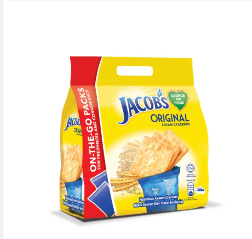 Jacob' Cream Cracker Original tin 600g /Jacob /Crackers /Cream Crackers /Original Cream Crackers /Jacob Cream Crackers Original