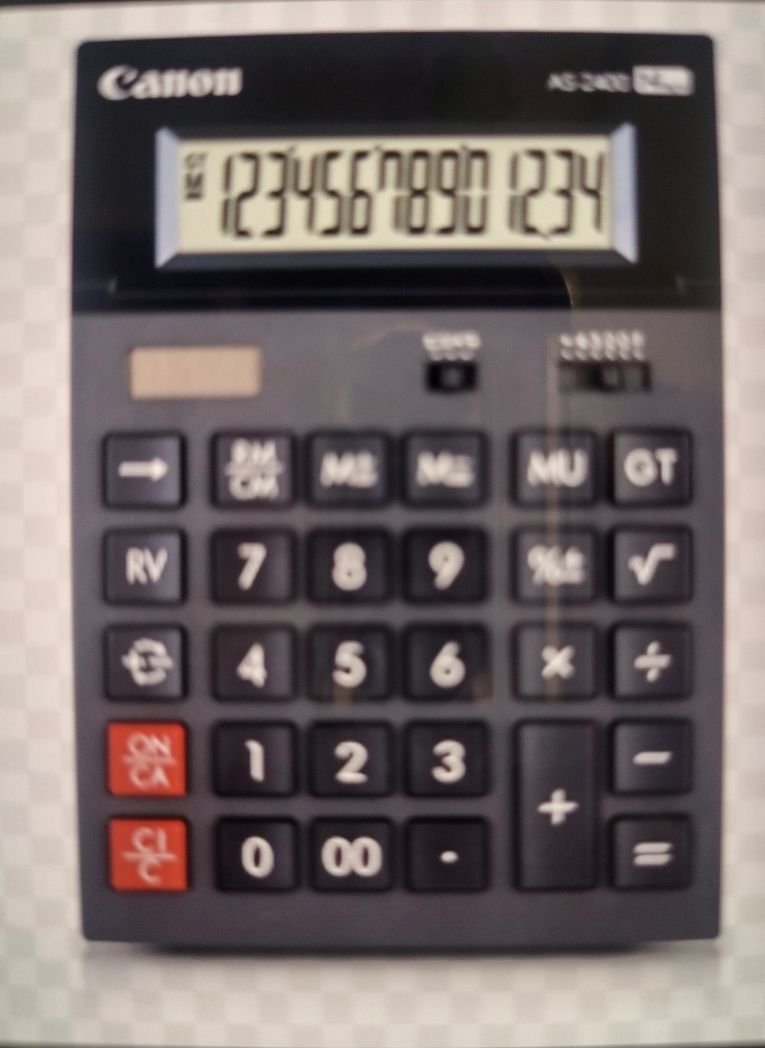 Canon Calculator AS-2400 12Digit
