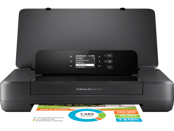 Genuine Malaysia HP Warranty - HP OJ 200 Mobile Printer