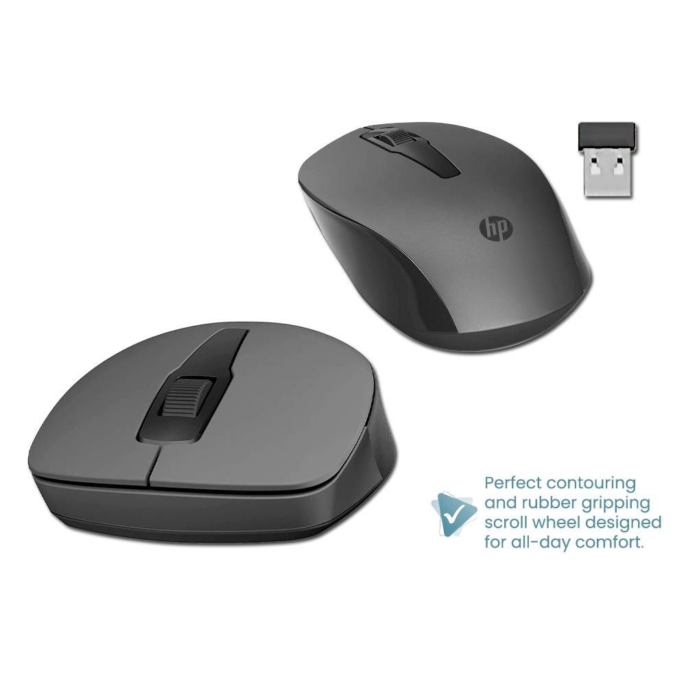 HP 150 WIRELESS MOUSE WITH 1600DPI OPTICAL SENSOR