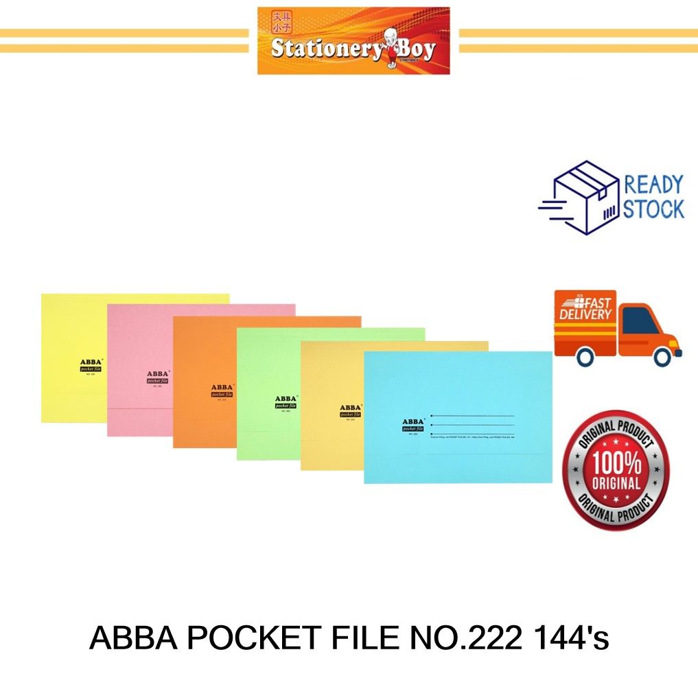 Pocket File / Fail Poket Manila - 10pcs/pack