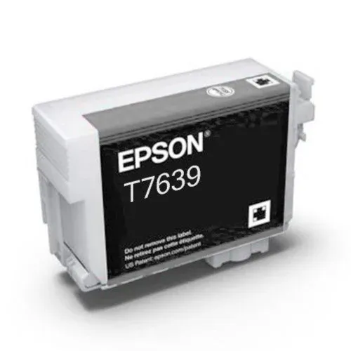 Genuine Malaysia Epson Warranty Epson - Epson T7639 Light Cyan SureColor P607 Ink Cartridge C13T763900