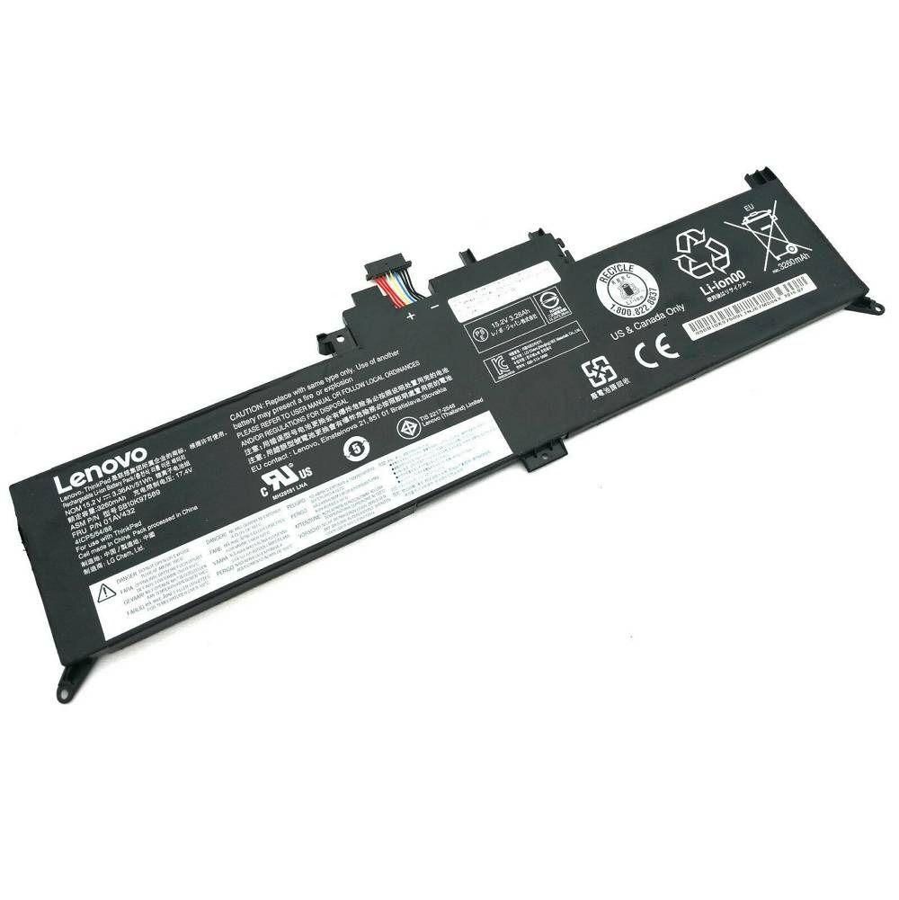 Genuine Malaysia- Lenovo ThinkPad Yoga 260 Dentsing 15.2V 51Wh 00HW026 00HW027 01AV432 Battery