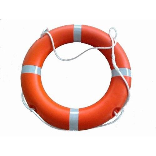 Life Buoy - Marine Safety Plastic Life Buoy in Orange Colour XL