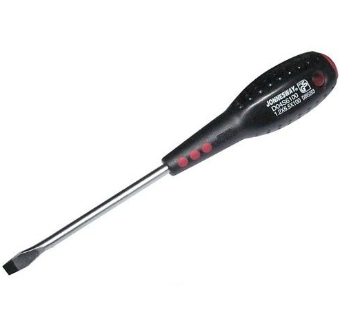 JONNESWAY FULL STAR SCREWDRIVER, SIZE: 6.5 X 100 (1/4" X 4")