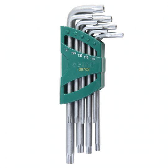 Sata 9PC TORX® HEX KEY SET (TAMPER-PROOF)