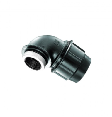 *HDPE Poly Fitting Poly Pipe Connector - Female Elbow 25mm x 1"