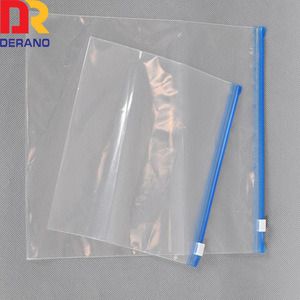 ZIPPER BAG A5 (BLUE ZIP)