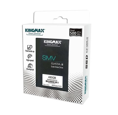 Genuine Malaysia KingMax Warranty - KINGMAX KM480GSMV32 SATA 2.5" 480GB SSD