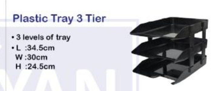 Ocha 2 & 3 Tier Tray- Free Delivery semenanjung only