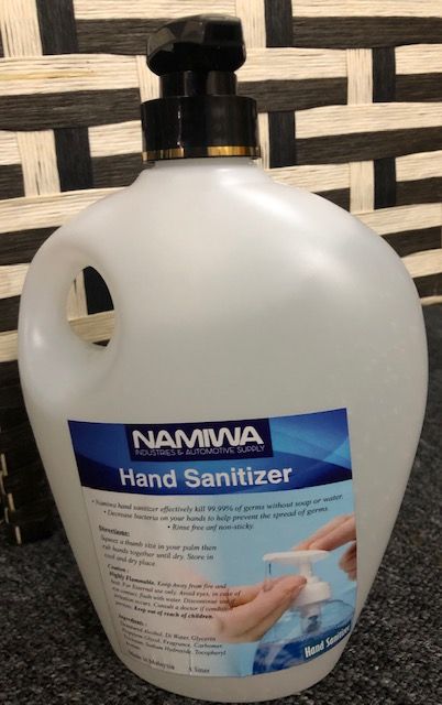Hand Sanitizer Namiwa 1 Liter 70% Alcohol