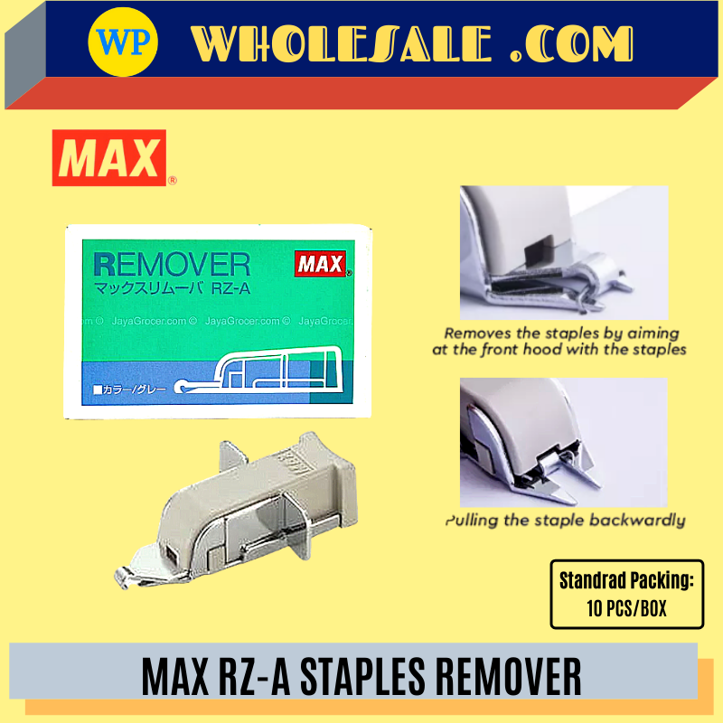 MAX STAPLES REMOVER RZ-A / Max / Staples Remover / RZ-A / RZA / Remover RTSB / Max Staples Remover