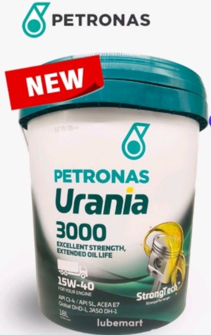 PETRONAS URANIA Ocha PETRONAS URANIA 3000 Lube Oil Sae-15W40 - 20 ltr