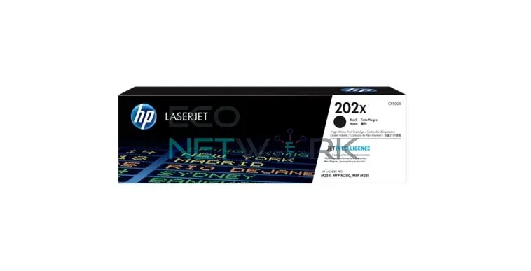 HP 202X LaserJet Toner (JetIntelligence) Black CF500X